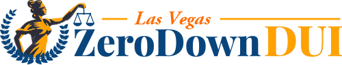 Vegas Zero Down DUI Logo